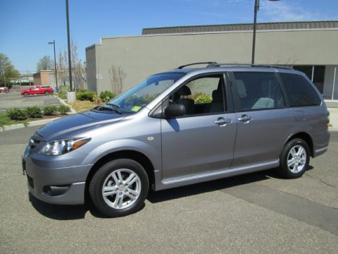 Titanium Gray Metallic Mazda MPV LX.  Click to enlarge.