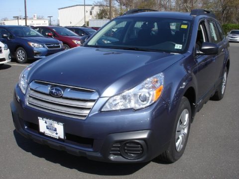 Twilight Blue Metallic Subaru Outback 2.5i.  Click to enlarge.