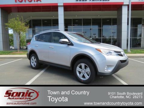 Classic Silver Metallic Toyota RAV4 XLE.  Click to enlarge.