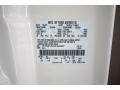 Ford Color Code PV White Sand Tri-Coat #9
