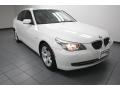 2008 BMW 5 Series 528i Sedan Alpine White