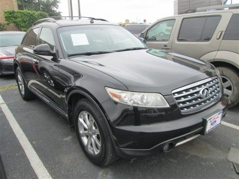 Black Obsidian Infiniti FX 35.  Click to enlarge.