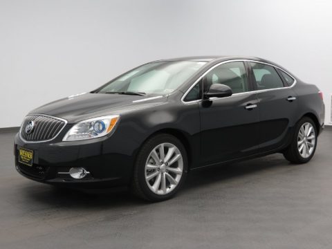 Carbon Black Metallic Buick Verano FWD.  Click to enlarge.