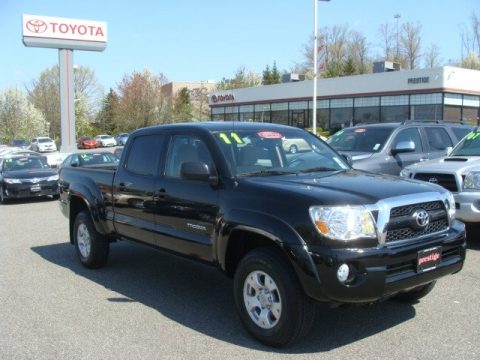 Black Toyota Tacoma V6 SR5 Double Cab 4x4. Click to enlarge. Black Toyota Tacoma V6 SR5 Double Cab 4x4. Click to enlarge.