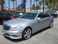 Front 3/4 View of 2010 Mercedes-Benz S 550 Sedan #5