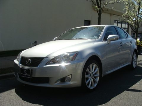 Tungsten Silver Pearl Lexus IS 250 AWD.  Click to enlarge.