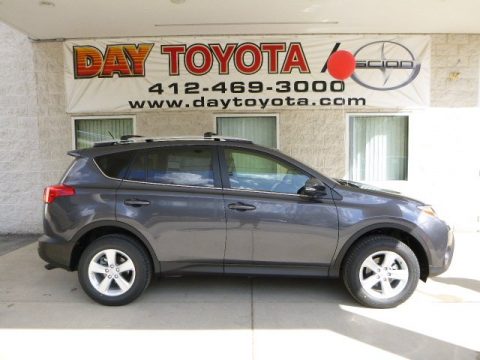 Magnetic Gray Metallic Toyota RAV4 XLE.  Click to enlarge.