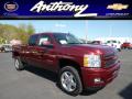 2013 Chevrolet Silverado 2500HD LT Crew Cab 4x4 Deep Ruby Metallic 2013 Chevrolet Silverado 2500HD LT Crew Cab 4x4 Deep Ruby Metallic