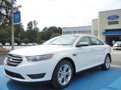 Oxford White Ford Taurus SEL.  Click to enlarge.