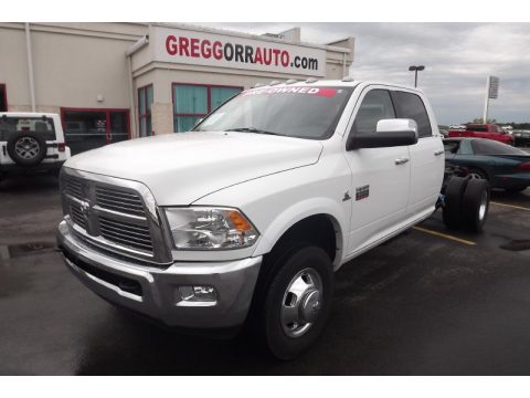 Bright White Dodge Ram 3500 HD Laramie Crew Cab 4x4 Chassis. Click to enlarge. Bright White Dodge Ram 3500 HD Laramie Crew Cab 4x4 Chassis. Click to enlarge.