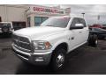 2011 Dodge Ram 3500 HD Laramie Crew Cab 4x4 Chassis Bright White 2011 Dodge Ram 3500 HD Laramie Crew Cab 4x4 Chassis Bright White