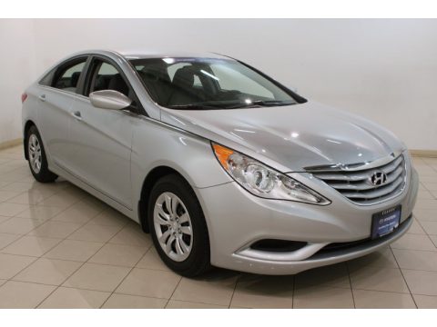 Radiant Silver Hyundai Sonata GLS.  Click to enlarge.