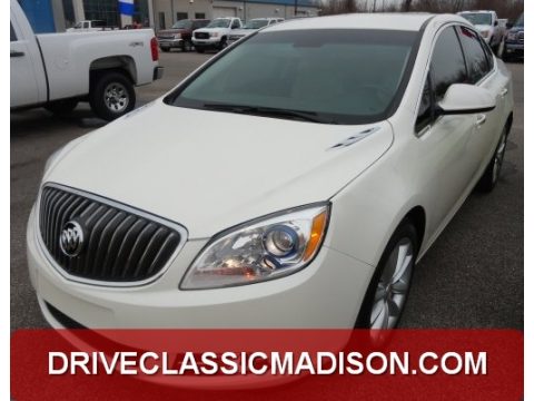 White Diamond Tricoat Buick Verano FWD.  Click to enlarge.