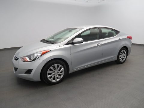 Silver Hyundai Elantra GLS.  Click to enlarge.