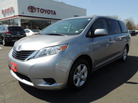 Silver Sky Metallic Toyota Sienna .  Click to enlarge.