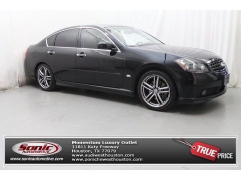 Black Obsidian Infiniti M 45 Sedan.  Click to enlarge.