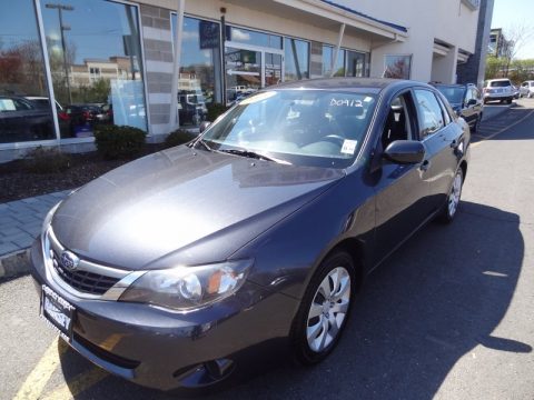Dark Gray Metallic Subaru Impreza 2.5i Sedan.  Click to enlarge.