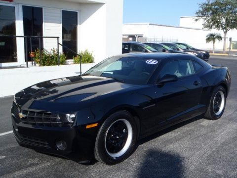 Black Chevrolet Camaro LS Coupe. Click to enlarge. Black Chevrolet Camaro LS Coupe. Click to enlarge.