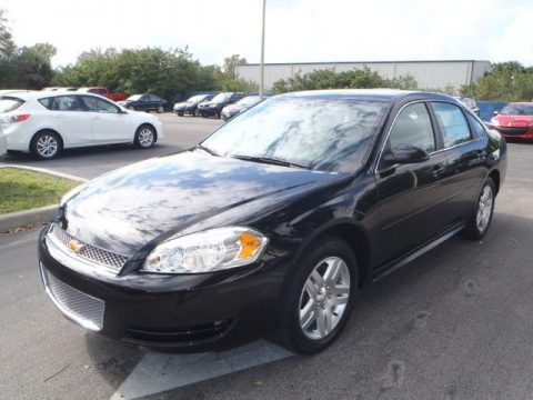 Black Chevrolet Impala LT.  Click to enlarge.