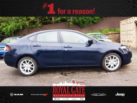 True Blue Pearl Coat Dodge Dart SXT.  Click to enlarge.