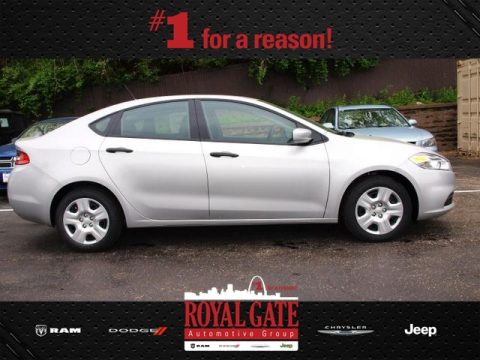 Bright Silver Metallic Dodge Dart SE.  Click to enlarge.