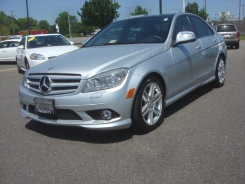 Iridium Silver Metallic Mercedes-Benz C 350 Sport.  Click to enlarge.