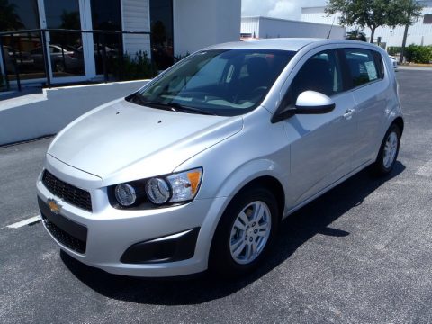 Silver Ice Metallic Chevrolet Sonic LT Hatch. Click to enlarge. Silver Ice Metallic Chevrolet Sonic LT Hatch. Click to enlarge.