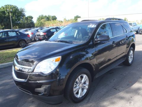 Black Granite Metallic Chevrolet Equinox LT.  Click to enlarge.