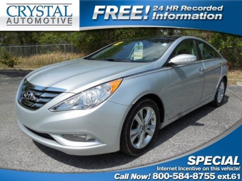 Radiant Silver Hyundai Sonata Limited.  Click to enlarge.