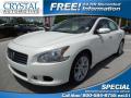 2011 Nissan Maxima 3.5 SV Premium Winter Frost White 2011 Nissan Maxima 3.5 SV Premium Winter Frost White