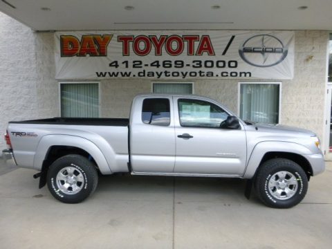 Silver Streak Mica Toyota Tacoma V6 TRD Access Cab 4x4.  Click to enlarge.