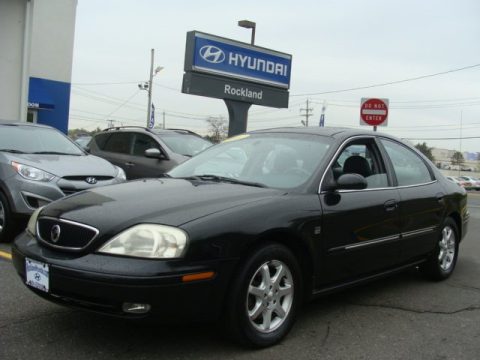 Black Mercury Sable LS Premium Sedan.  Click to enlarge.