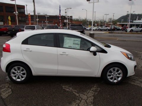 Clear White Kia Rio LX 5-Door. Click to enlarge. Clear White Kia Rio LX 5-Door. Click to enlarge.