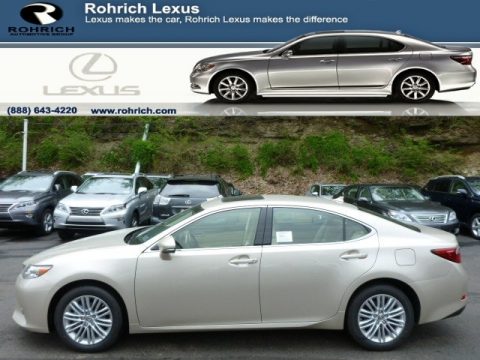Satin Cashmere Metallic Lexus ES 350.  Click to enlarge.