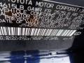 Lexus Color Code 8V3 Deep Sea Blue Mica #16