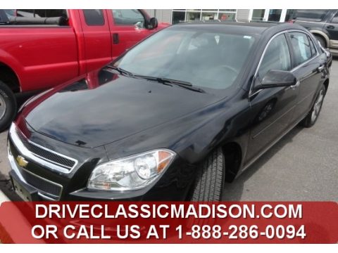 Black Granite Metallic Chevrolet Malibu LT.  Click to enlarge.
