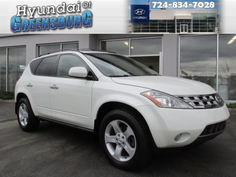 Glacier Pearl White Nissan Murano SL AWD. Click to enlarge. Glacier Pearl White Nissan Murano SL AWD. Click to enlarge.