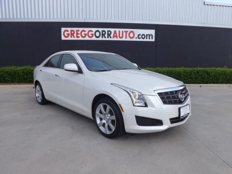 White Diamond Tricoat Cadillac ATS 2.5L.  Click to enlarge.
