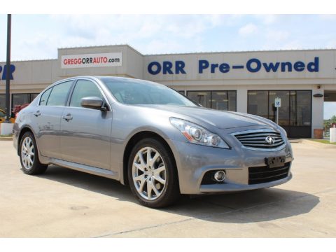 Graphite Shadow Infiniti G 37 x S Sport AWD Sedan.  Click to enlarge.