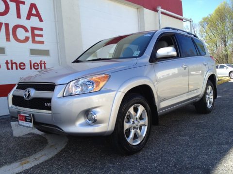 Classic Silver Metallic Toyota RAV4 Limited V6 4WD.  Click to enlarge.