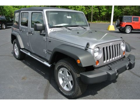 Billet Silver Metallic Jeep Wrangler Unlimited Sport S 4x4. Click to enlarge. Billet Silver Metallic Jeep Wrangler Unlimited Sport S 4x4. Click to enlarge.