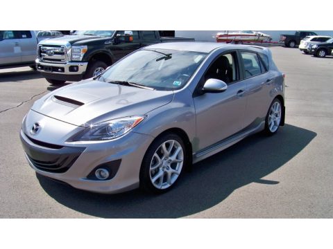 Liquid Silver Metallic Mazda MAZDA3 MAZDASPEED3.  Click to enlarge.