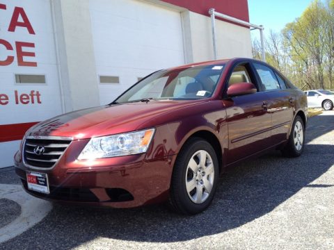 Dark Cherry Red Hyundai Sonata GLS. Click to enlarge. Dark Cherry Red Hyundai Sonata GLS. Click to enlarge.
