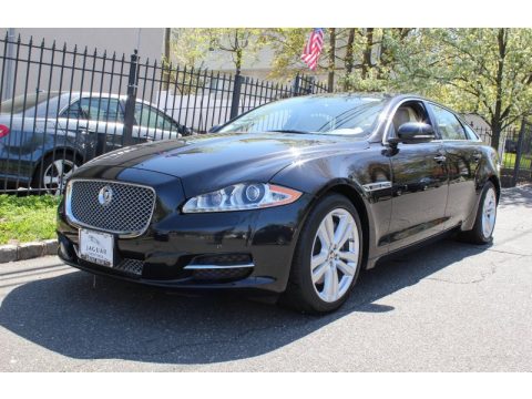Midnight Black Jaguar XJ XJL Portfolio.  Click to enlarge.