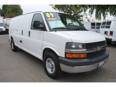 Summit White Chevrolet Express 3500 Extended Cargo Van. Click to enlarge. Summit White Chevrolet Express 3500 Extended Cargo Van. Click to enlarge.