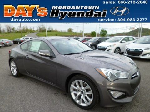 Gran Premio Gray Hyundai Genesis Coupe 3.8 Grand Touring.  Click to enlarge.