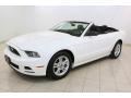 Front 3/4 View of 2013 Ford Mustang V6 Convertible #5