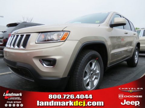 Cashmere Pearl Jeep Grand Cherokee Laredo.  Click to enlarge.