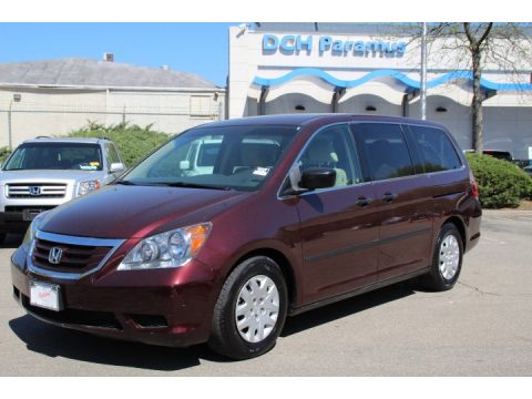 Dark Cherry Pearl Honda Odyssey LX.  Click to enlarge.