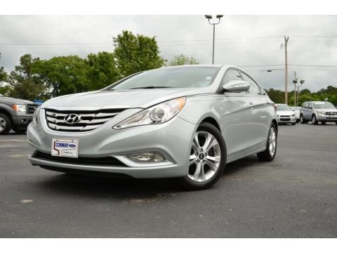 Radiant Silver Hyundai Sonata Limited.  Click to enlarge.